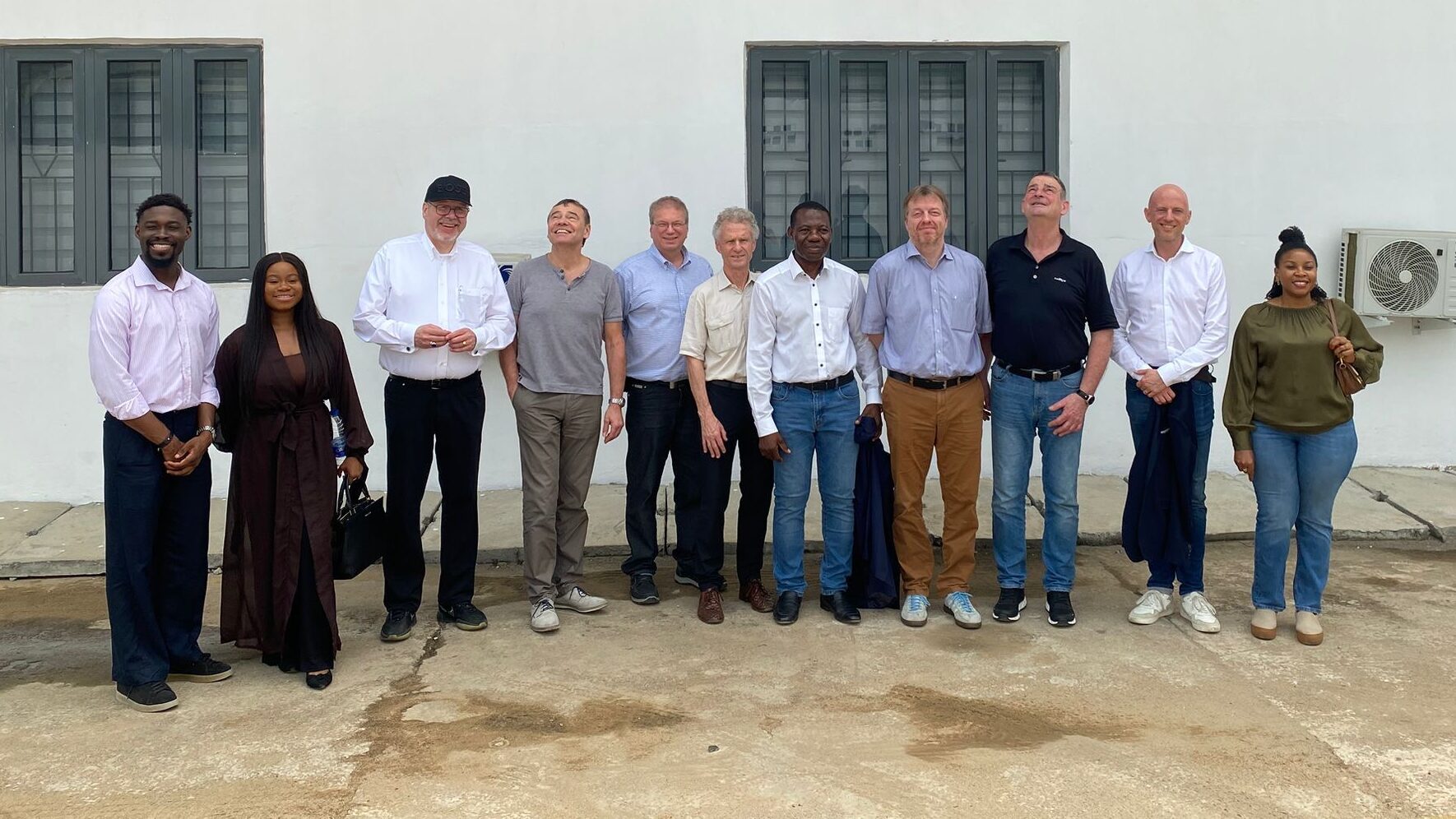 Wirtschaftsdelegation aus Rheinland-Pfalz beim KSB SupremeServ Training Center in Lagos, Nigeria, Februar 2026